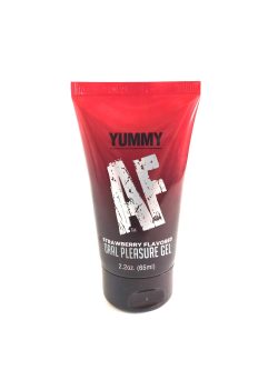 Yummy Af Oral Pleasure Gel Strawberry 2.2Oz Flavored Lubes Main Image