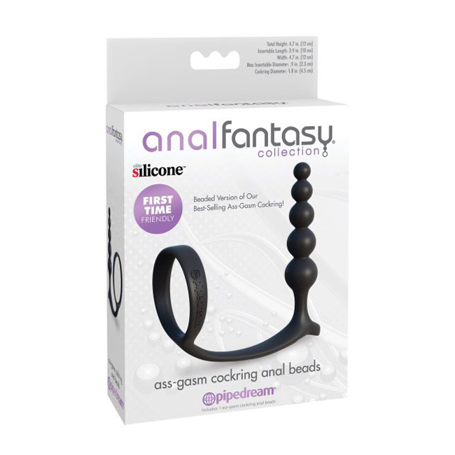 Anal Fantasy Ass-gasm Cockring Best Anal Beads Box