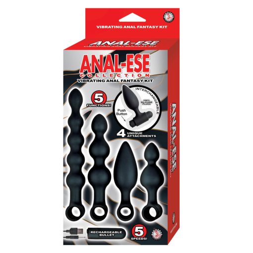 Anal-ese collection vibrating anal fantasy kit box