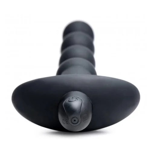 Bang Vibrating Silicone Anal Beads with Remote 7