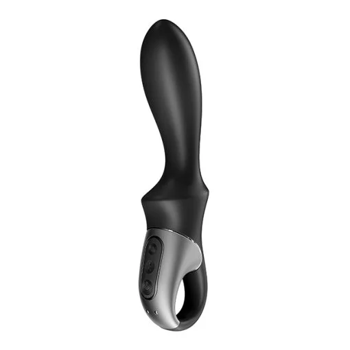 Satisfyer Heat Climax Black Prostate Vibrator - Image 4