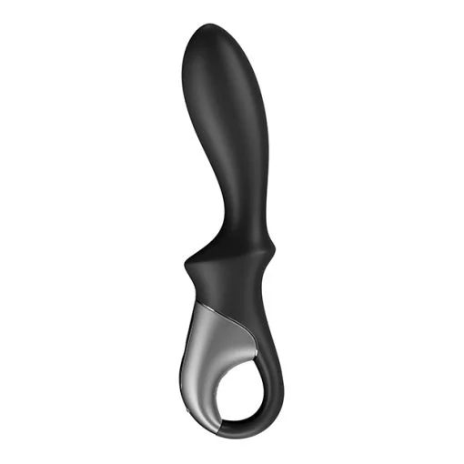 Satisfyer Heat Climax Black Prostate Vibrator Side