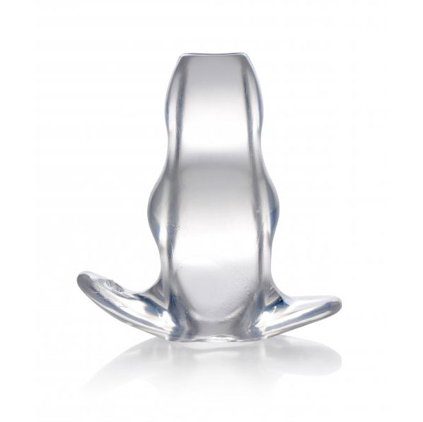 Master Series Clear View Hollow Anal Plug