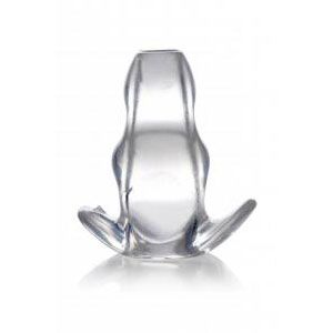 Master Series Clear View Hollow Anal Plug 4