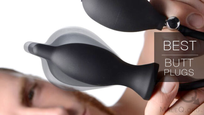 best butt plugs Master Series Dark Inflator Silicone