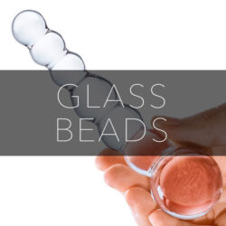 Glass Anal Beads