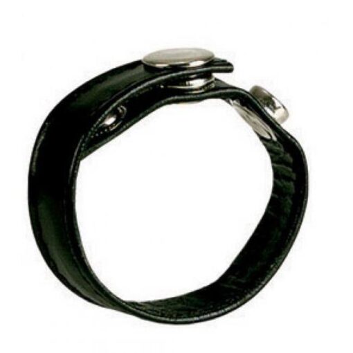 Black Leather Ring 2