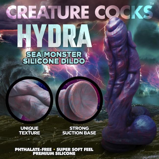 Creature Cocks Hydra Sea Monster Silicone Dildo  image 9