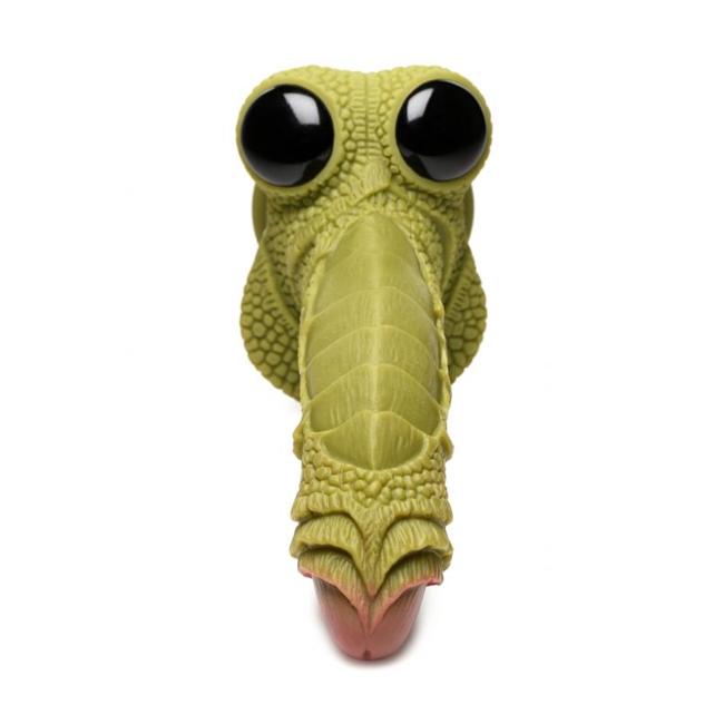 Creature Cocks Swamp Monster Green Scaly Silicone Dildo  image 8