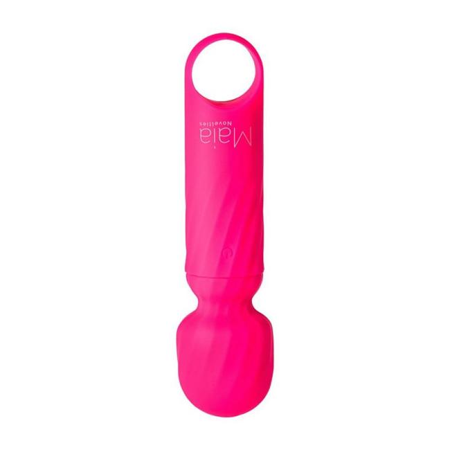 Dolly Pink Silicone Mini Wand Rechargeable  image 2