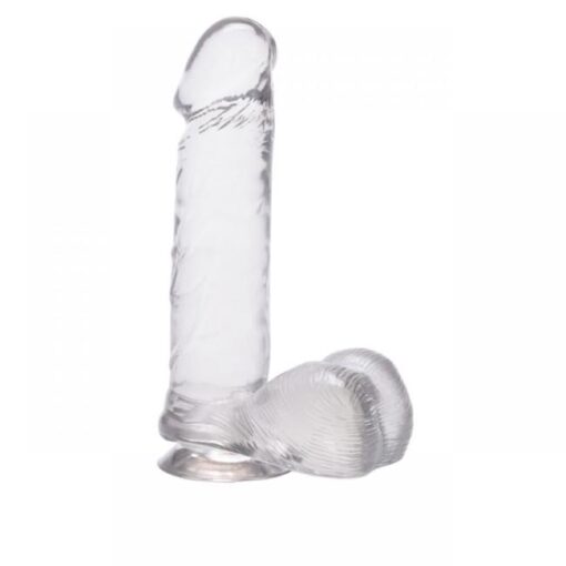 Dong W/ Suction Cup Clear 6In 2