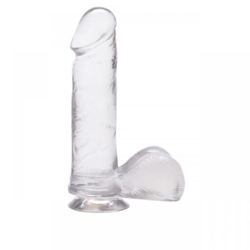 Dong W/ Suction Cup Clear 6In 5