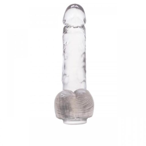 Dong W/ Suction Cup Clear 6In 6