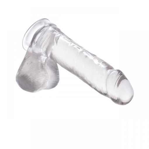 Dong W/ Suction Cup Clear 6In 7