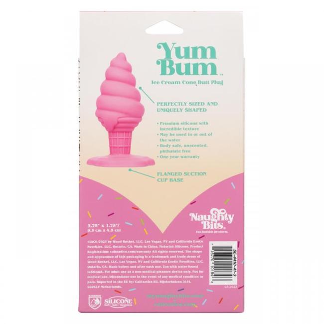 Naughty Bits Yum Bum Ice Cream Butt Plug  image 3