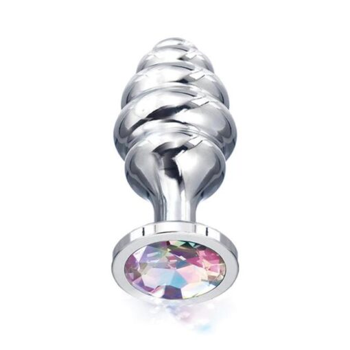 Nixie_Honey_Dipper_Medium_Ribbed_Stainless_Steel_Plug__2.jpg