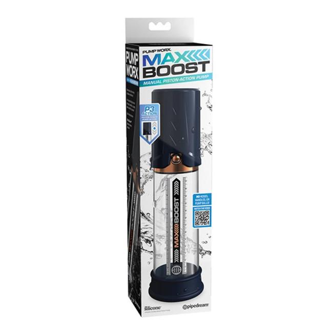 Pump Worx Max Boost Blue/ Clear  image 1