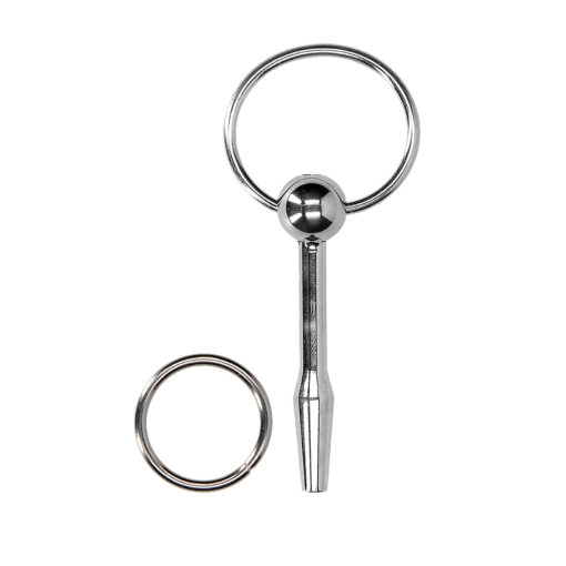 Ouch! Urethral Sounding Stainless Steel Plug With Ring 2
