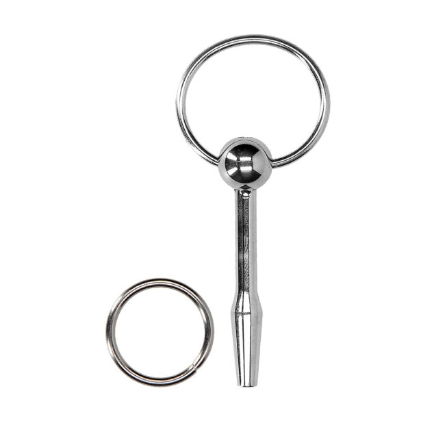 Ouch! Urethral Sounding Stainless Steel Plug With Ring 3