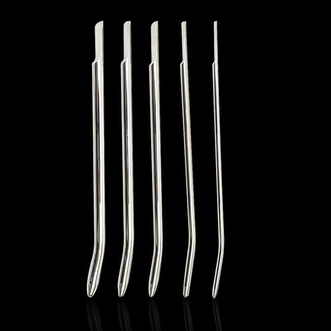 Urethral Sounding Metal Dilator Set of 5