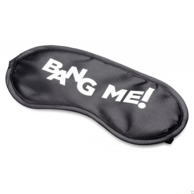 Bang! Backdoor Adventure 3Pc Butt Plug Bullet & Blindfold Kit Black image 3