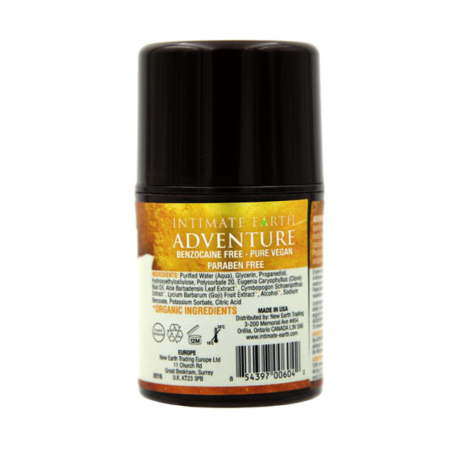 Intimate Earth Adventure Anal Relaxing Serum Product Ingredients