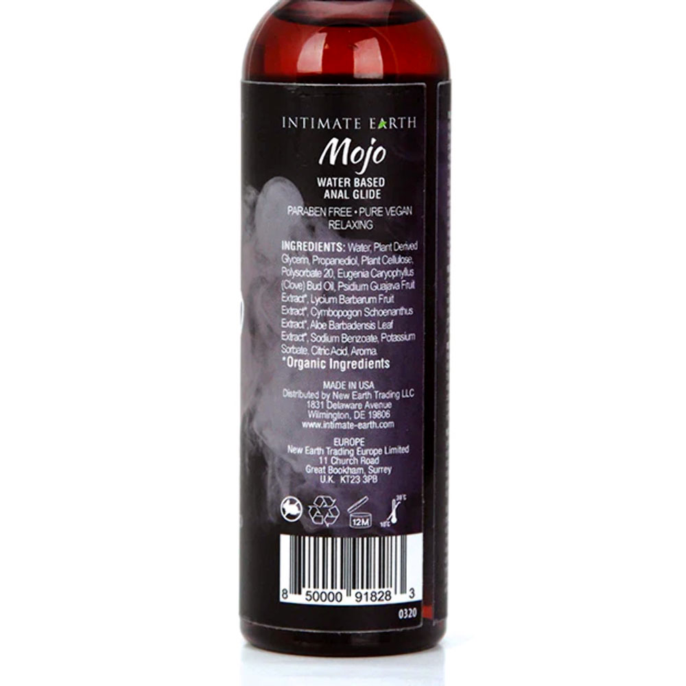 Mojo Water Based Anal Relaxing Glide ingredients
