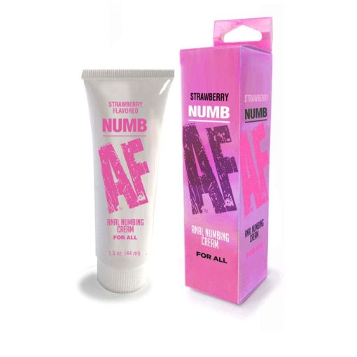 Numb Af Anal Desensitizer Flavored Gel 1.5 Oz Strawberry