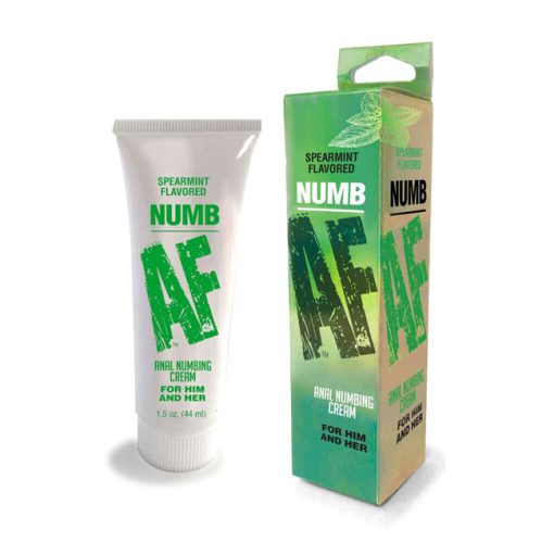 Numb Af Anal Desensitizer Flavored Gel 1.5 Oz mint