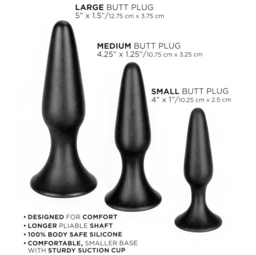 Silicone Anal Trainer Kit Specs