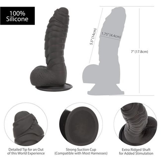 Addiction 100% Silicone Ben 7 Black 