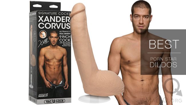 Porn Star Signature Cocks Xander Corvus Ultraskin 9 inches Best Dildo