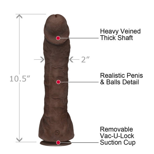 Prince Yahshua Ultraskyn vac u lock Dildo